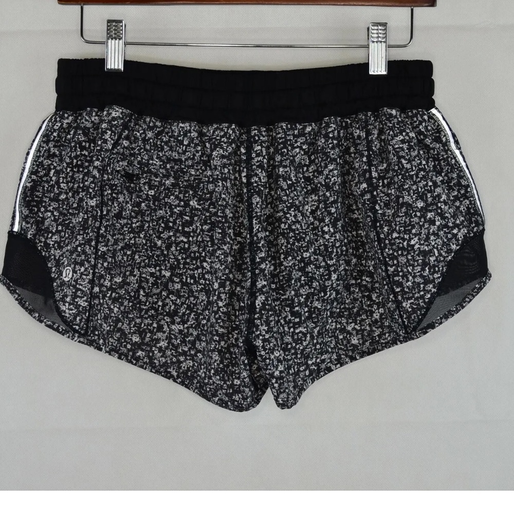 Lululemon Athletica Black and Gray Athletic Shorts